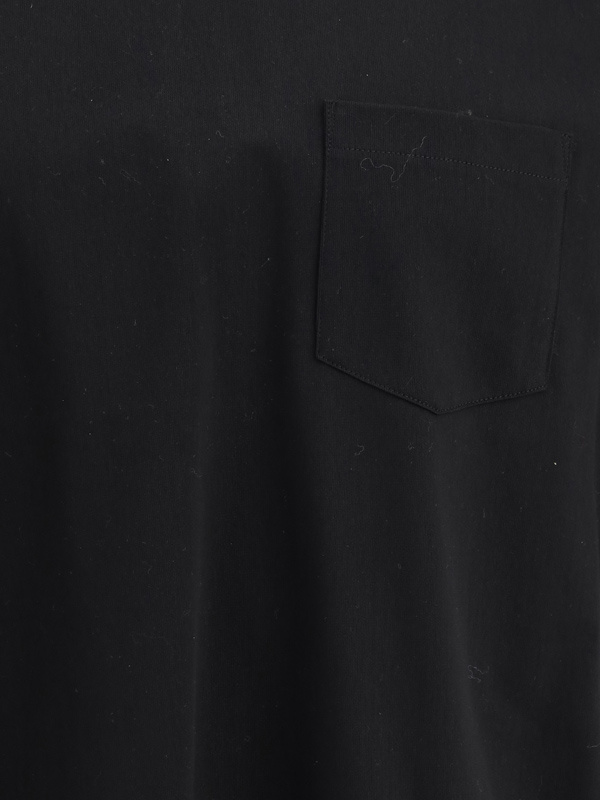 Sacai Short Sleeved Crewneck T-shirt In Black