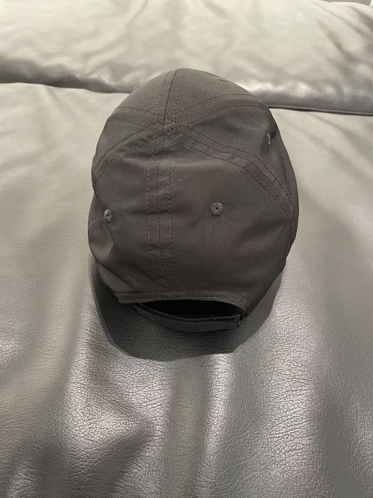 Balenciaga Logo Baseball Cap In Black