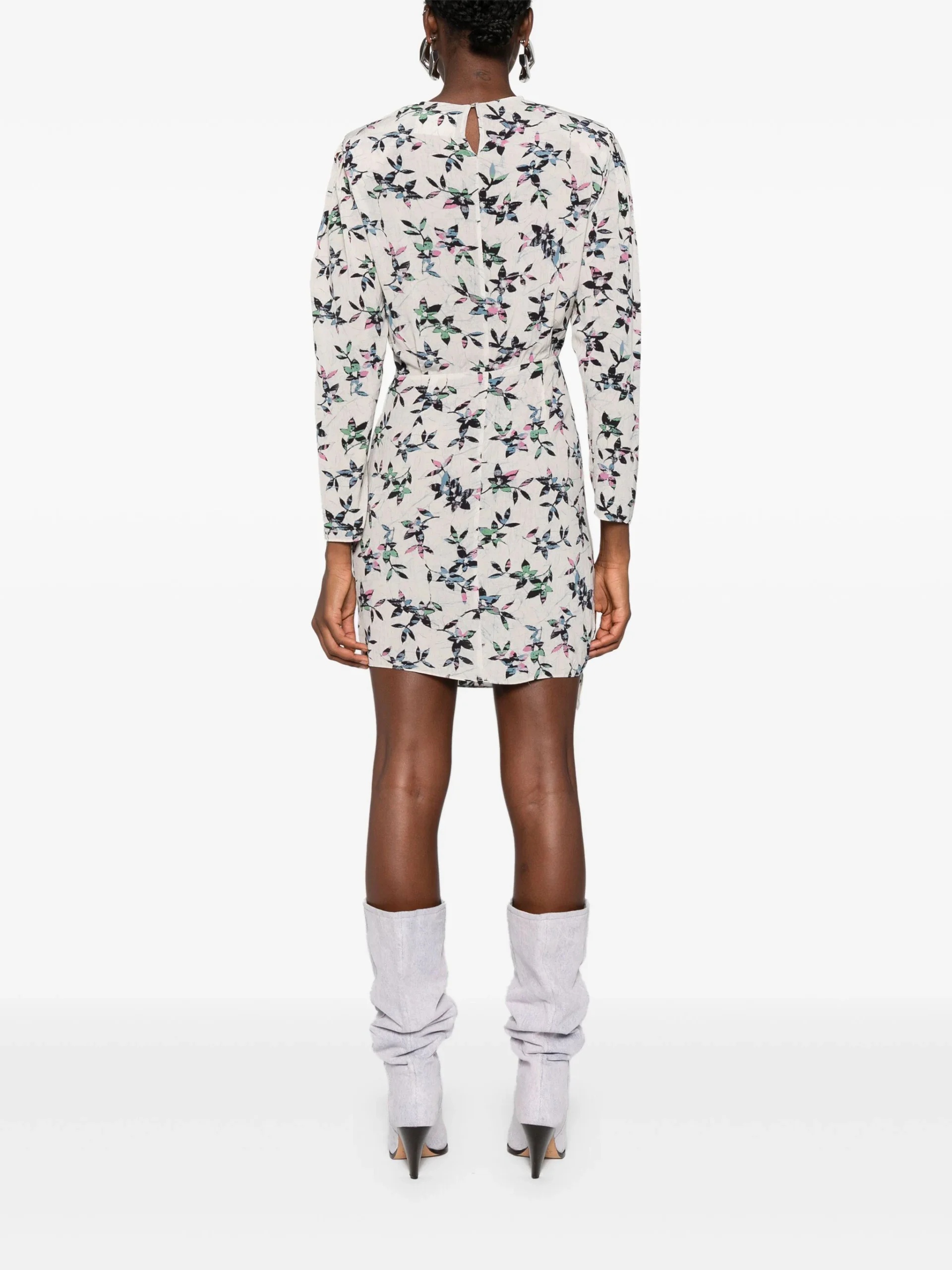Shop Isabel Marant Étoile Dulce Mini Dress In White