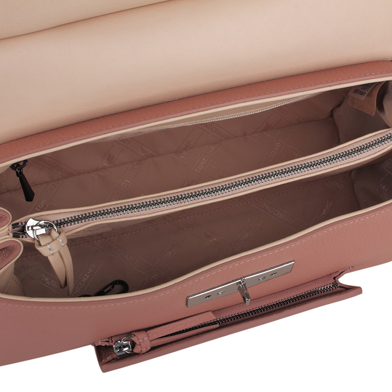 Longchamp Logo Handbag In Pink