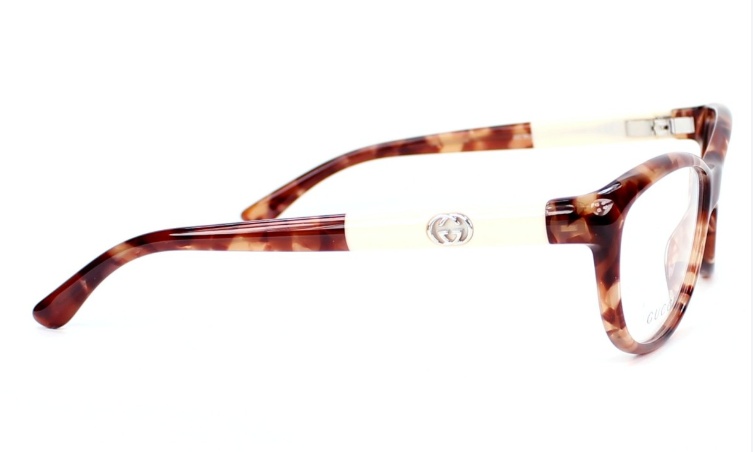 Gucci Logo Detail Flat Lens In Brown