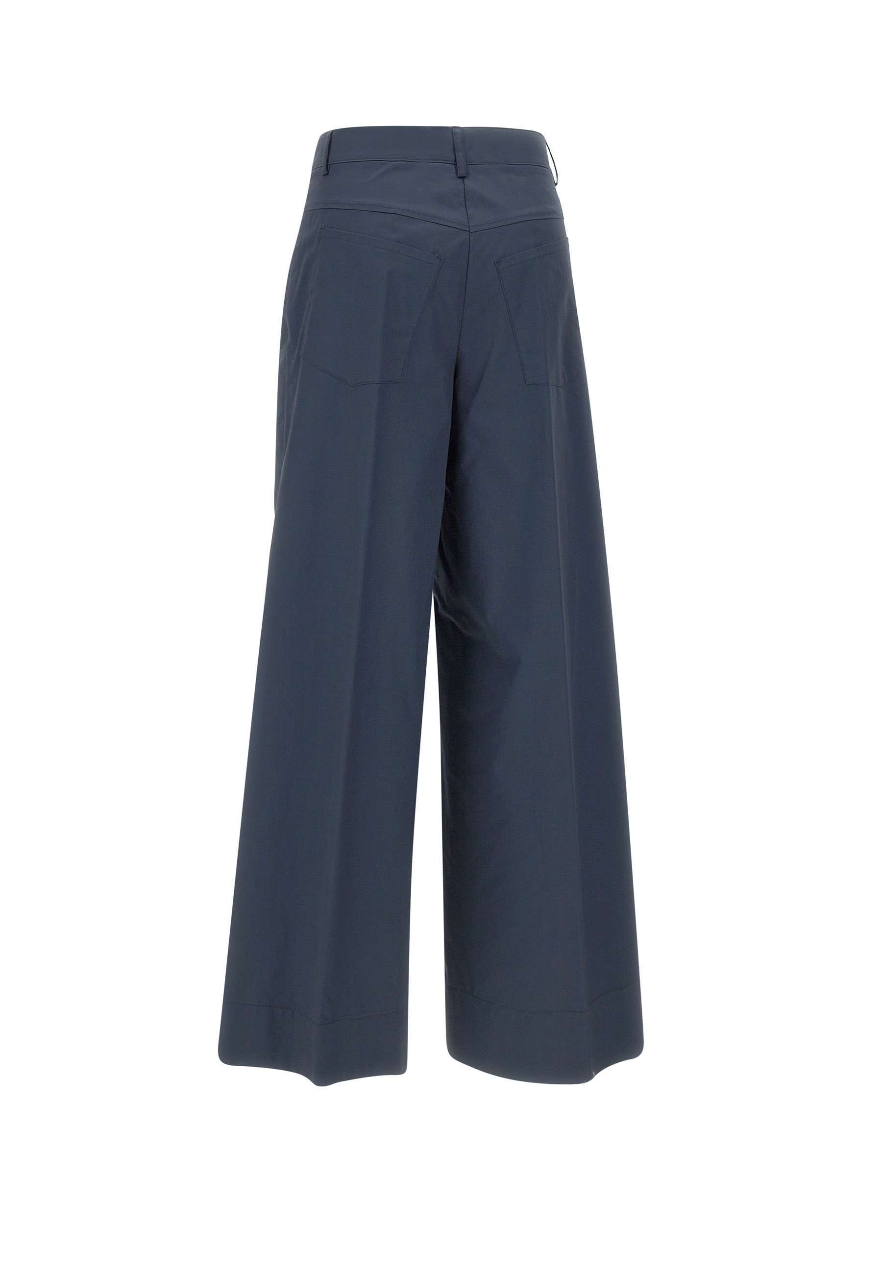 Kaos Pleated Trousers In Blue