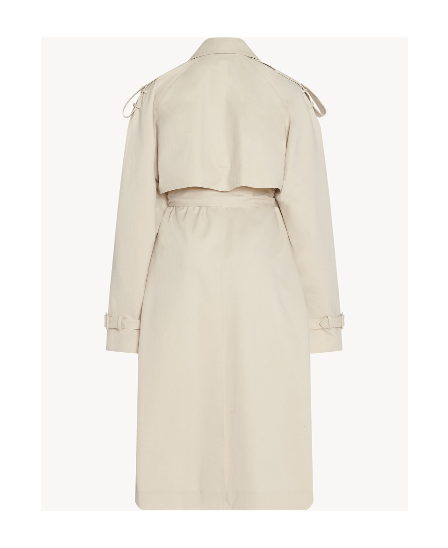 The Row Trench Coat In Brown