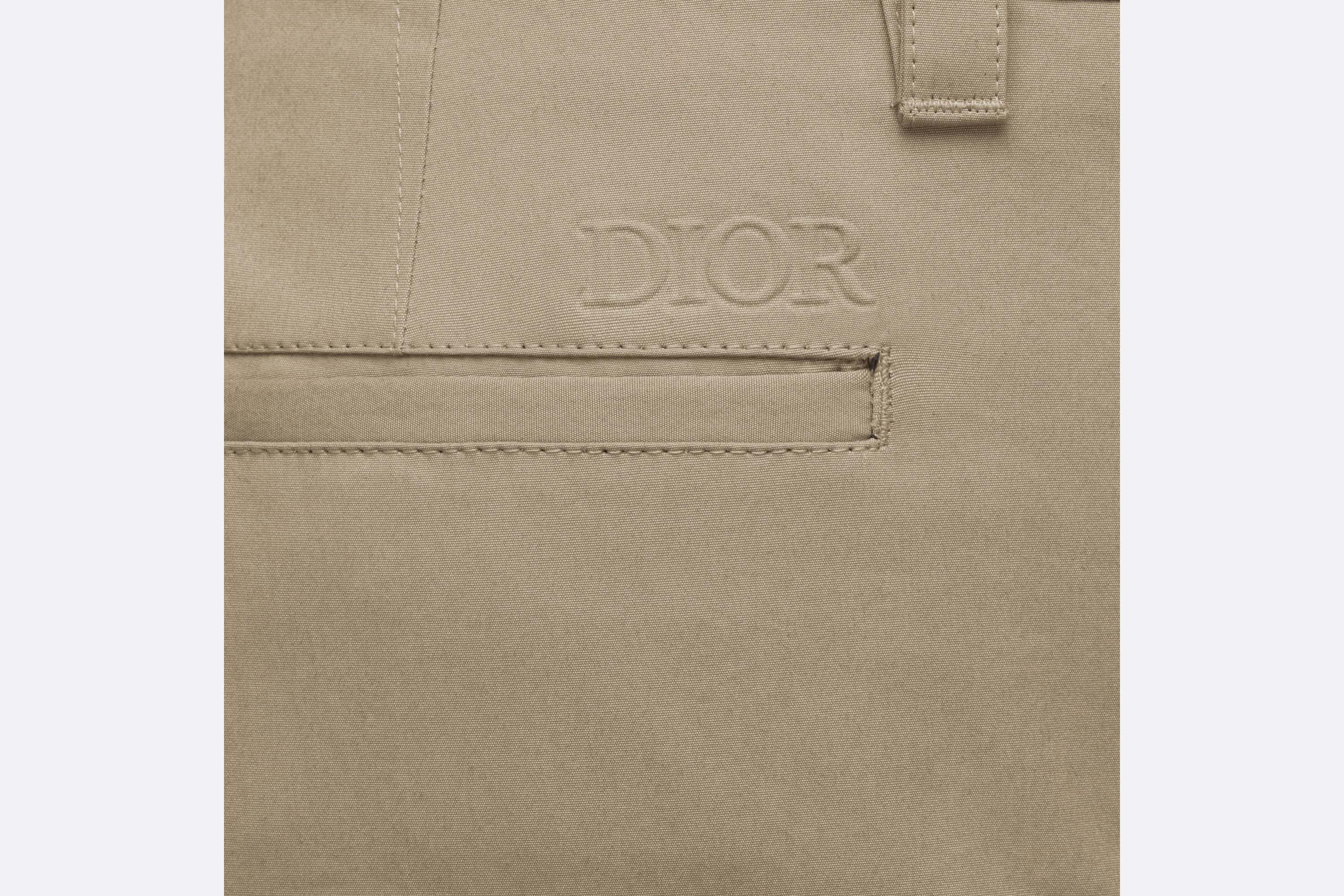 Dior Logo Casual Pants In Nude