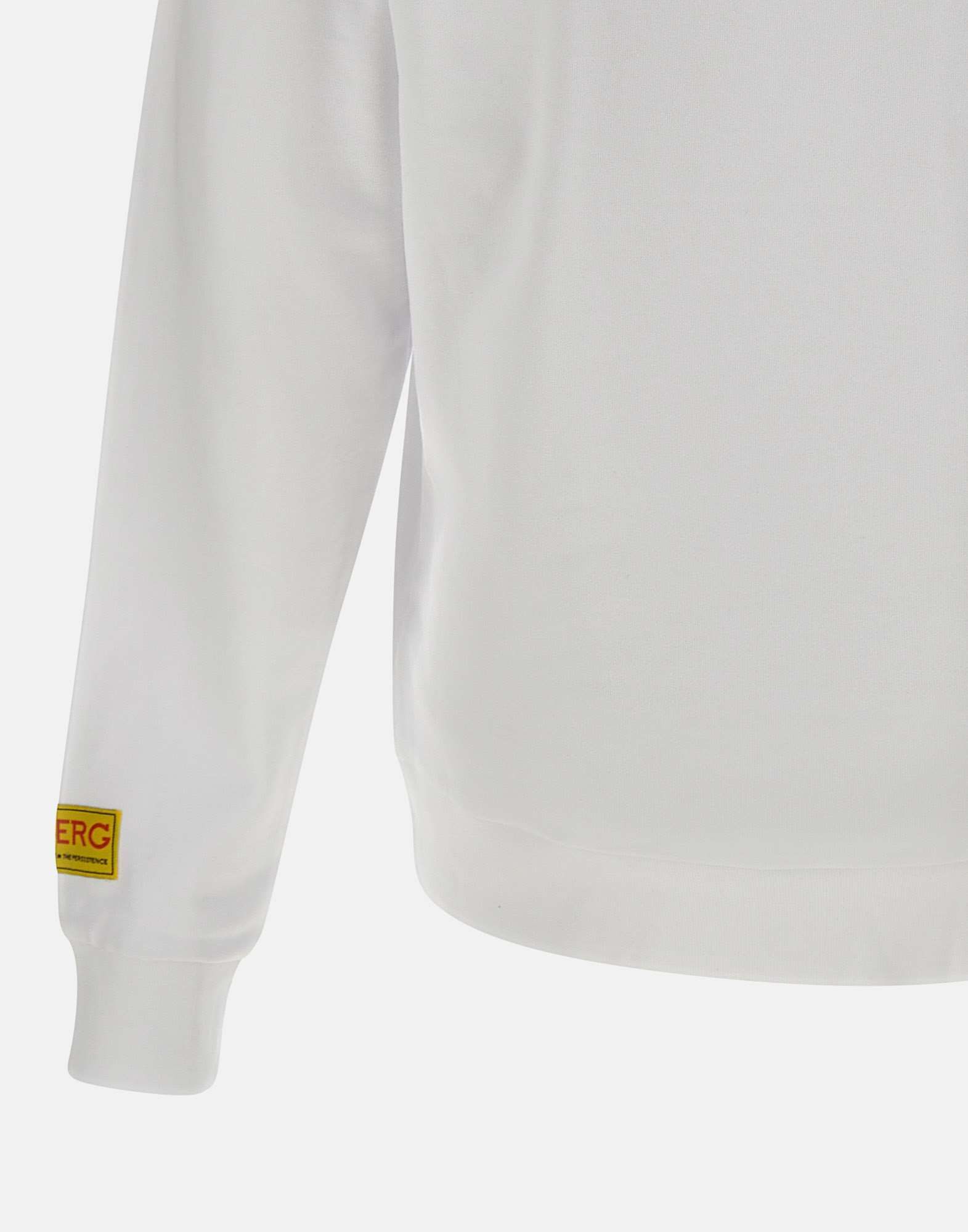 Iceberg Classic Regular Fit Crewneck Sweatshirt In White