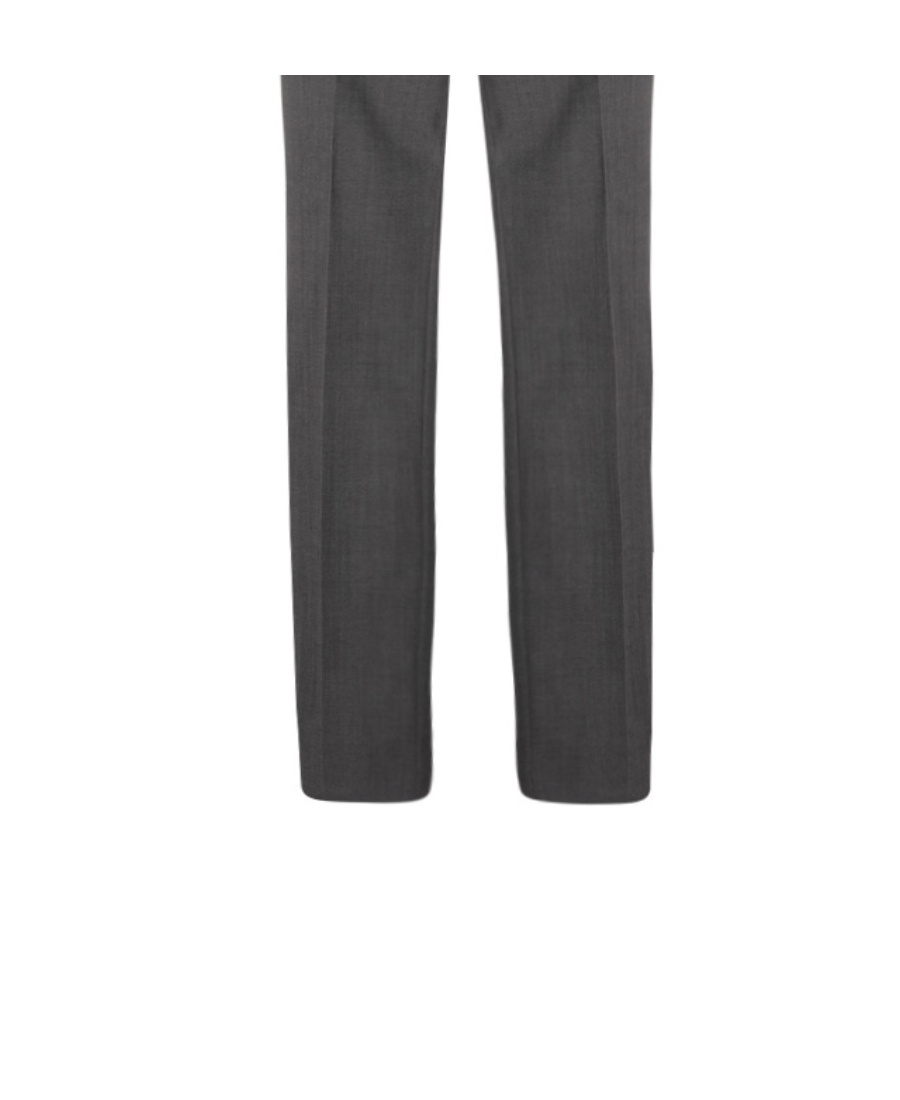 Hugo Boss Unpleated Casual Pants In Black