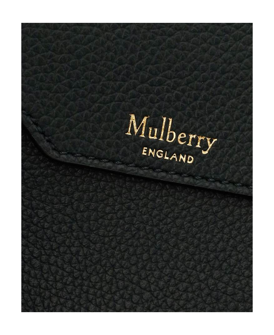 Mulberry Bayswater Twist-lock Small Tote Bag In Black