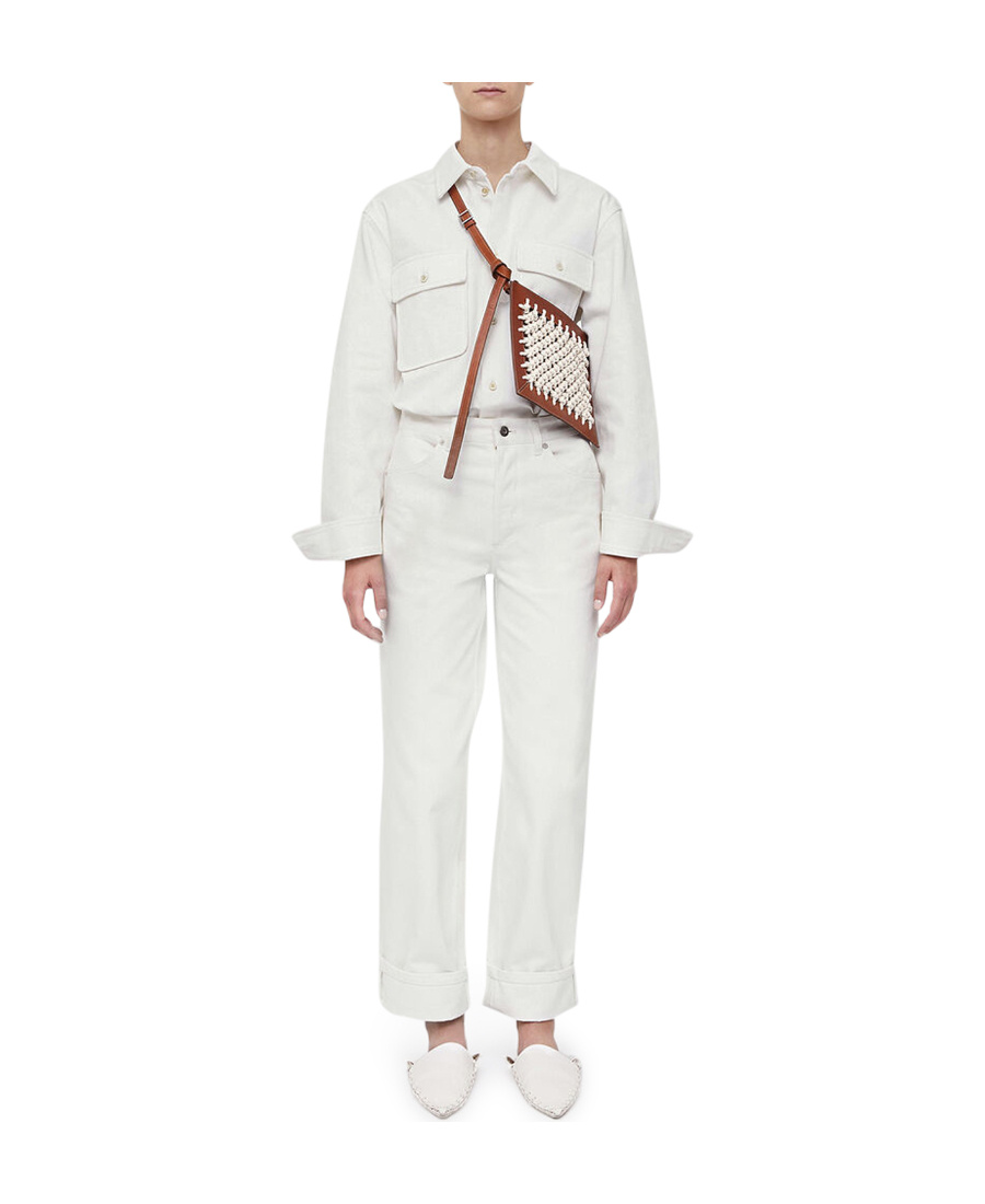 Jil Sander Jeans In White
