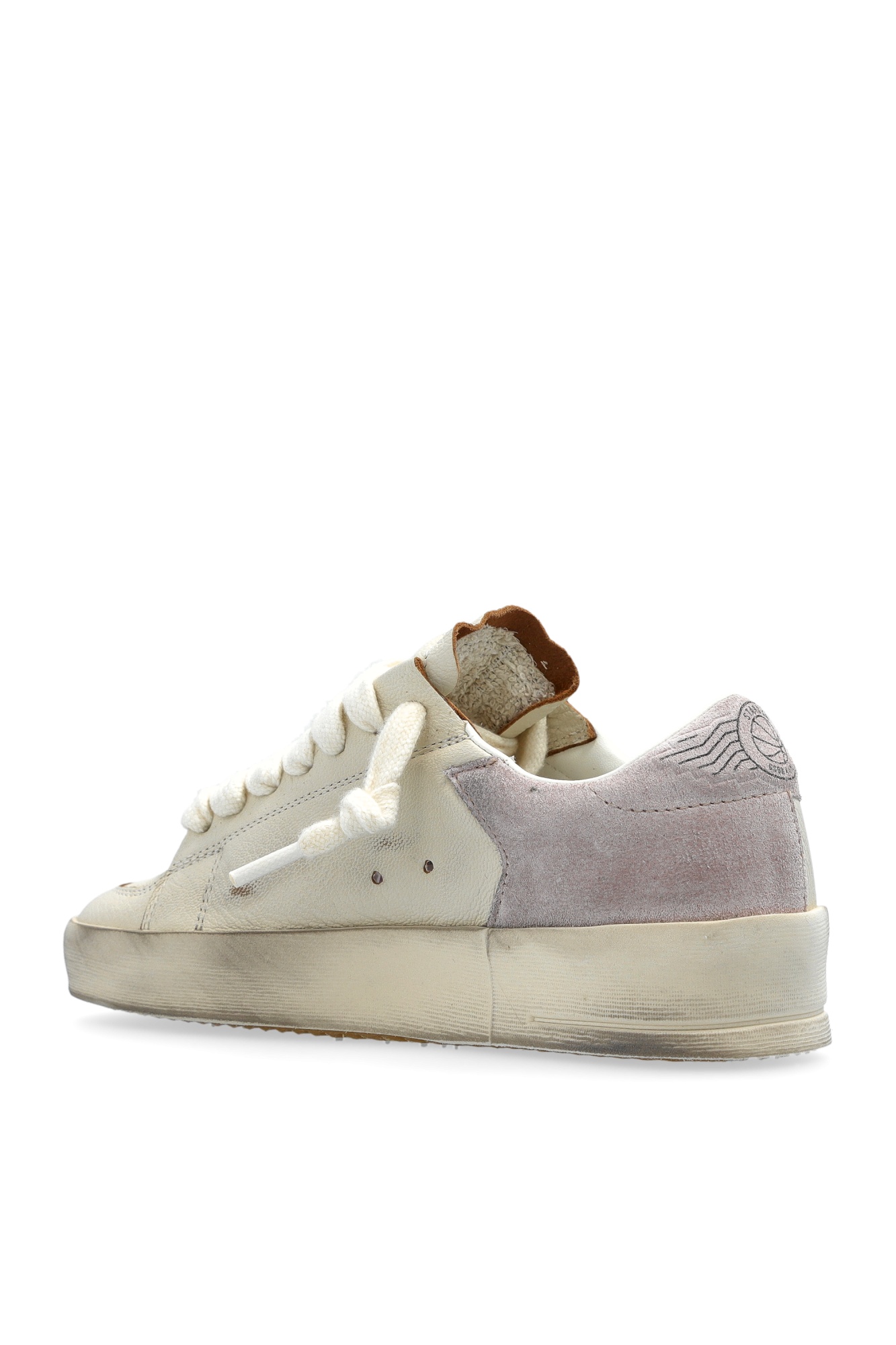Golden Goose White Multicolor Shoes Flat Shoes In White