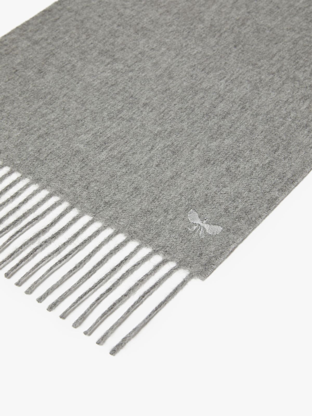 Weekend Max Mara Alpaca Wool Scarf In Gray