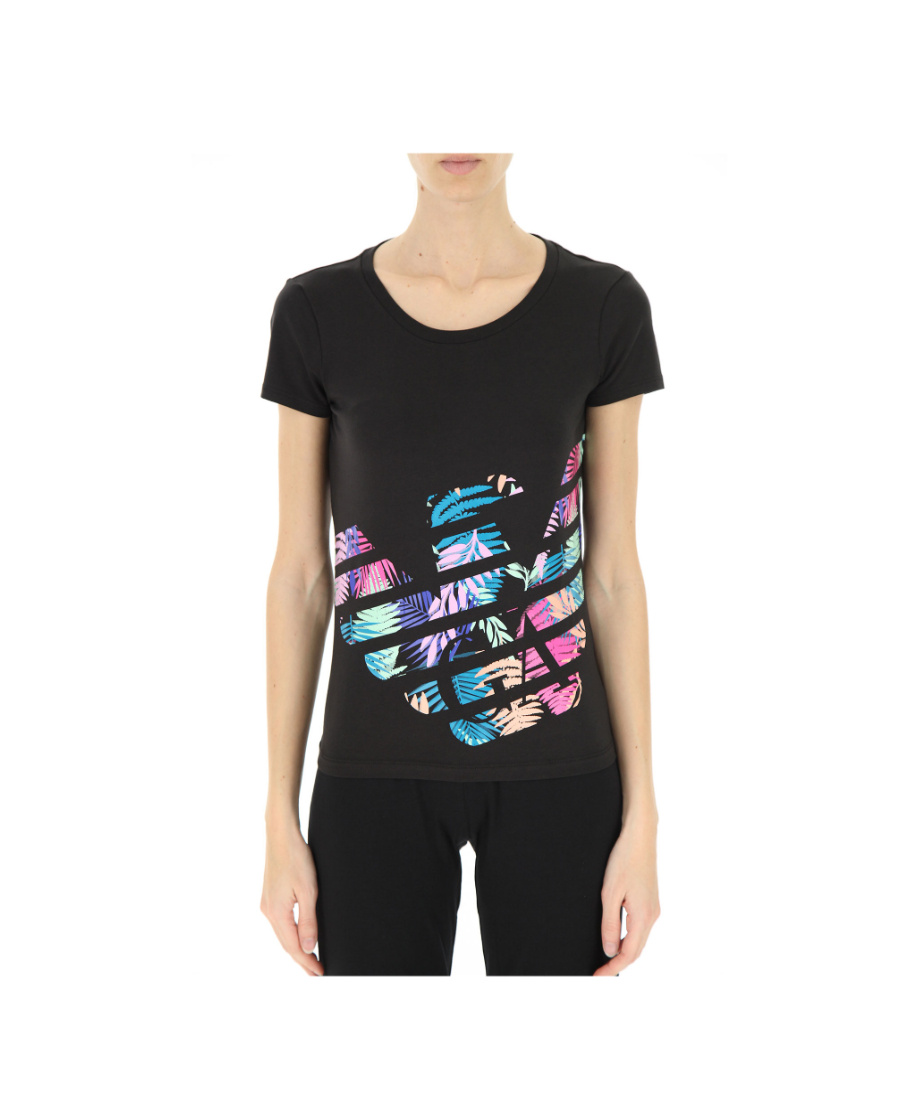 EA7 LOGO PRINTED T-SHIRT 