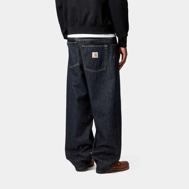Carhartt Wip Denim Smith Brandon Trousers In Blue