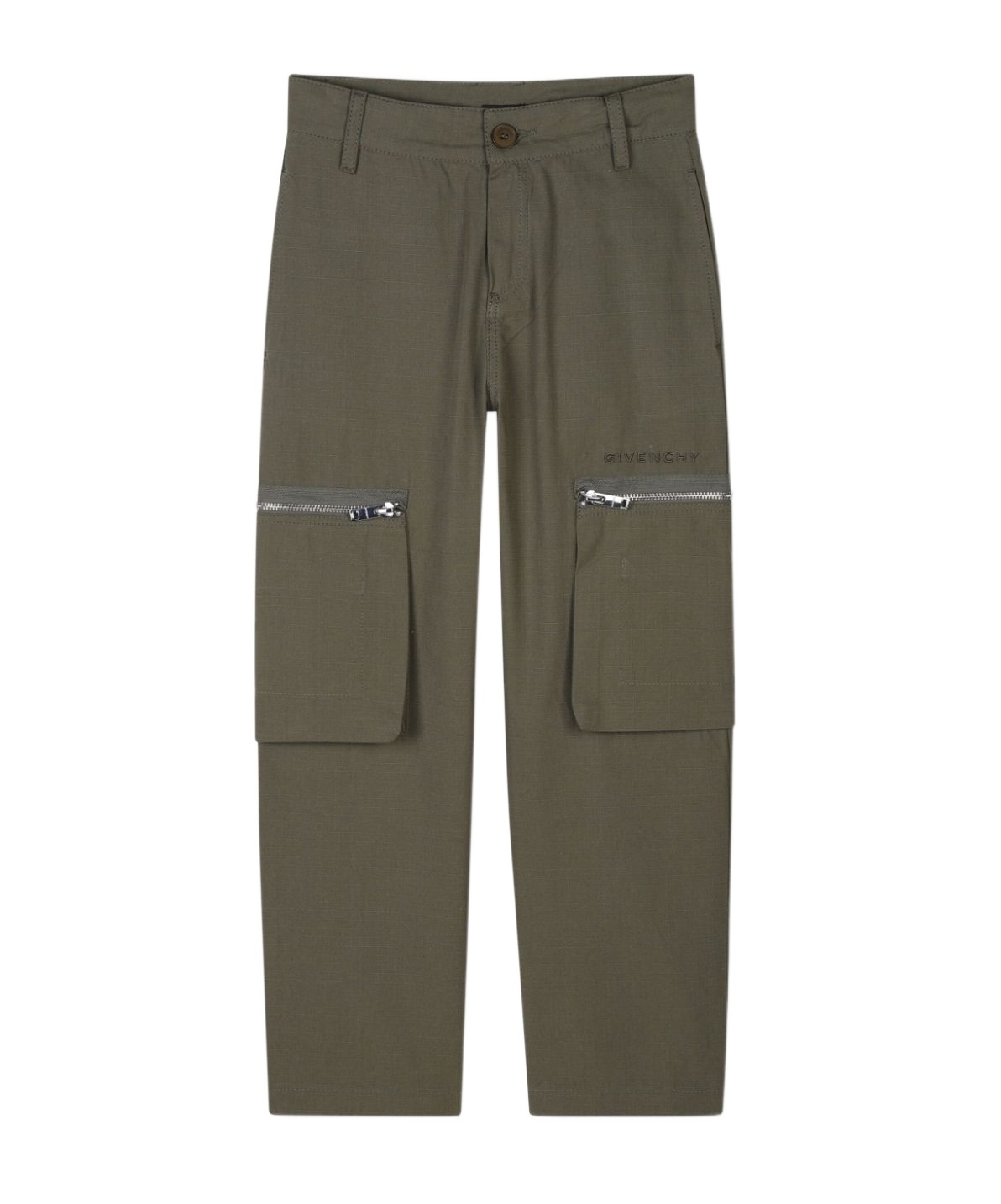GIVENCHY BELT-LOOP CASUAL PANTS