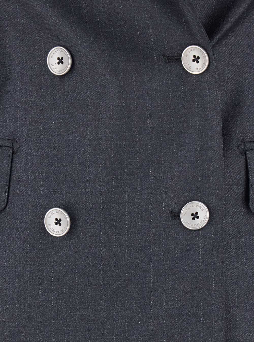 Tagliatore Parigi Double-breasted Suit In Gray