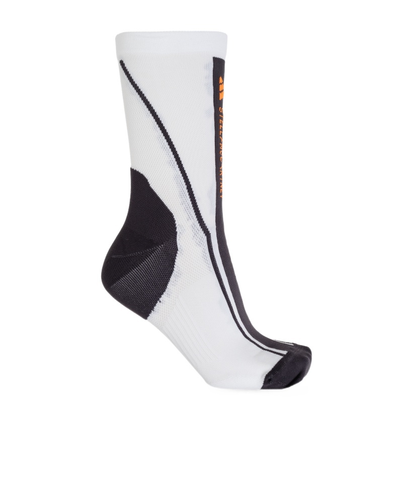 Adidas By Stella Mccartney Mid-calf Socks In White