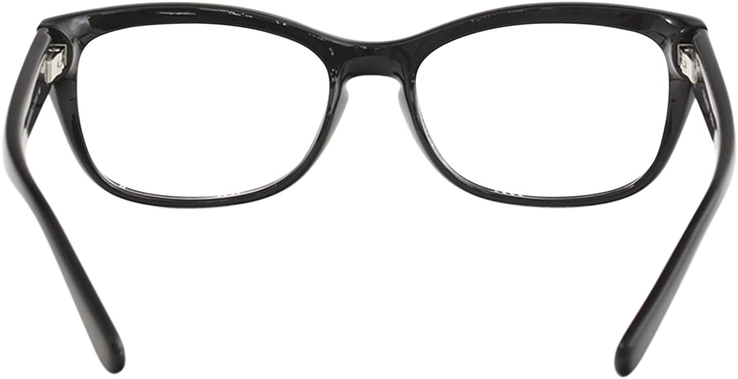 Coach Logo Flat Mirror In Black