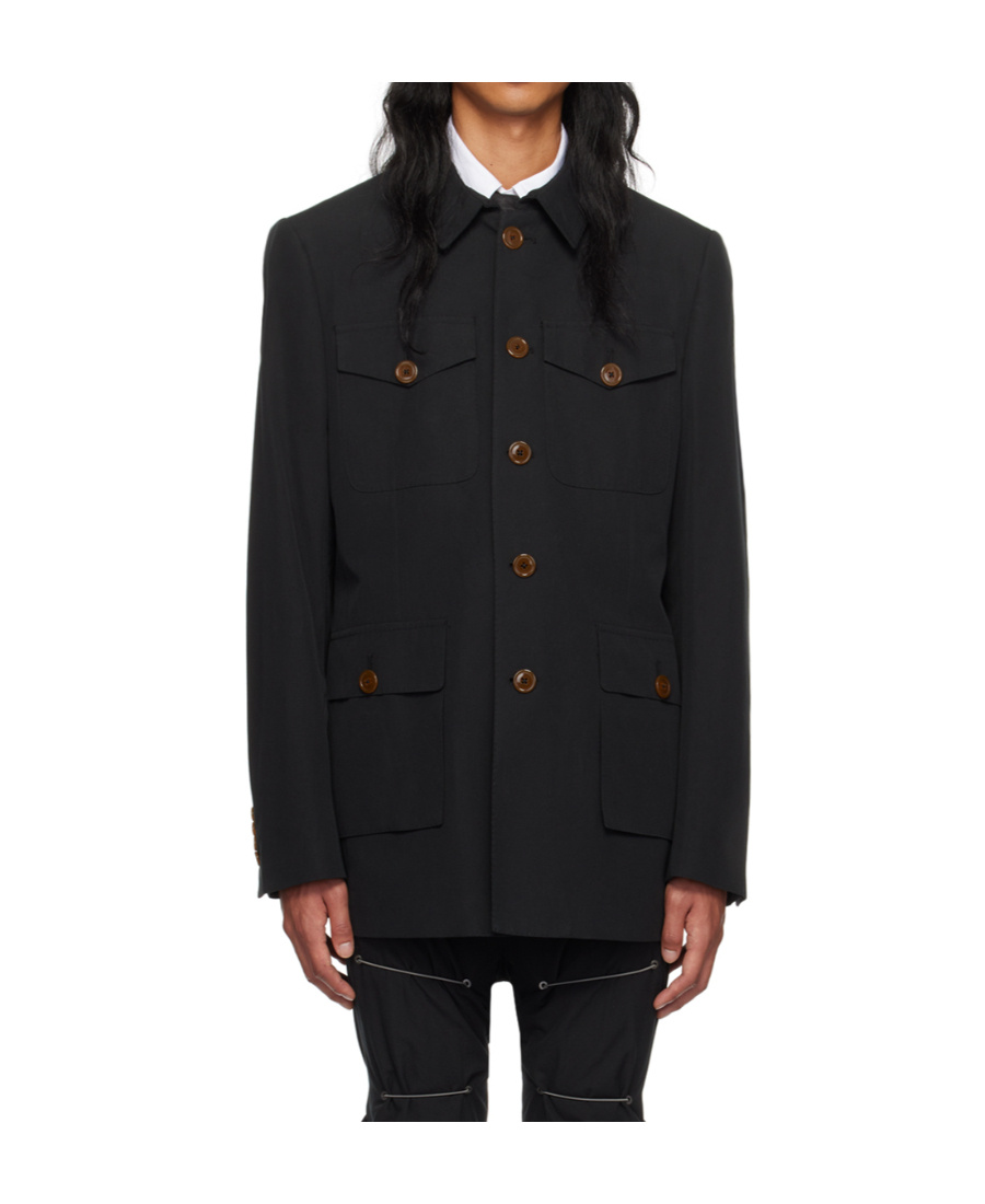 Vivienne Westwood Button Long-sleeved Casual Jacket