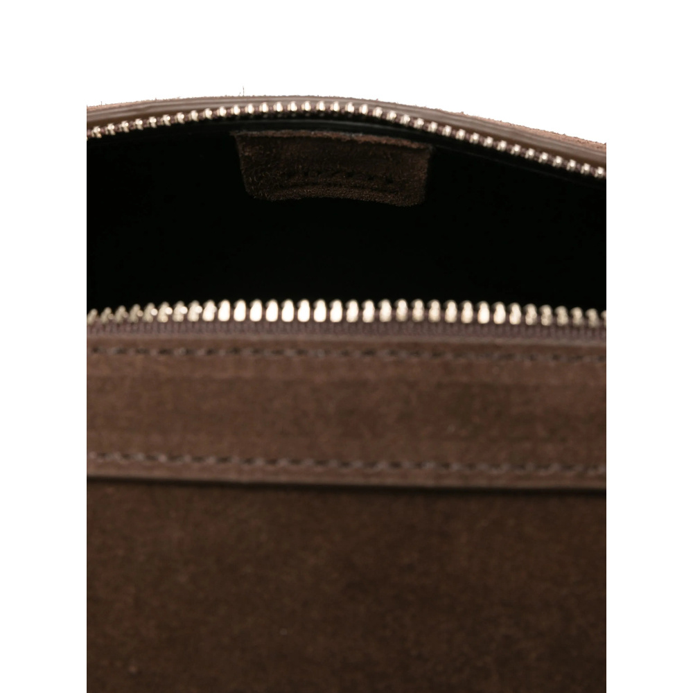 Yuzefi Brioche Shoulder Bag In Brown