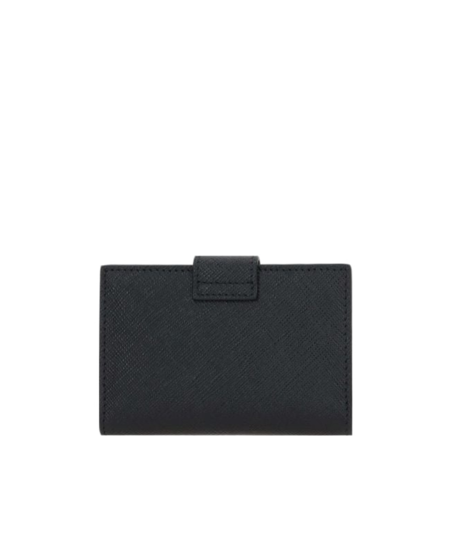 Prada Mens Black Re-nylon Small Recycled-nylon And Leather Wallet In Black