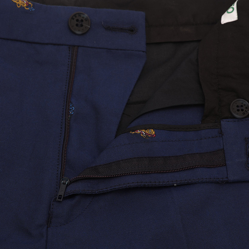 Kenzo Embroidered Shorts In Black
