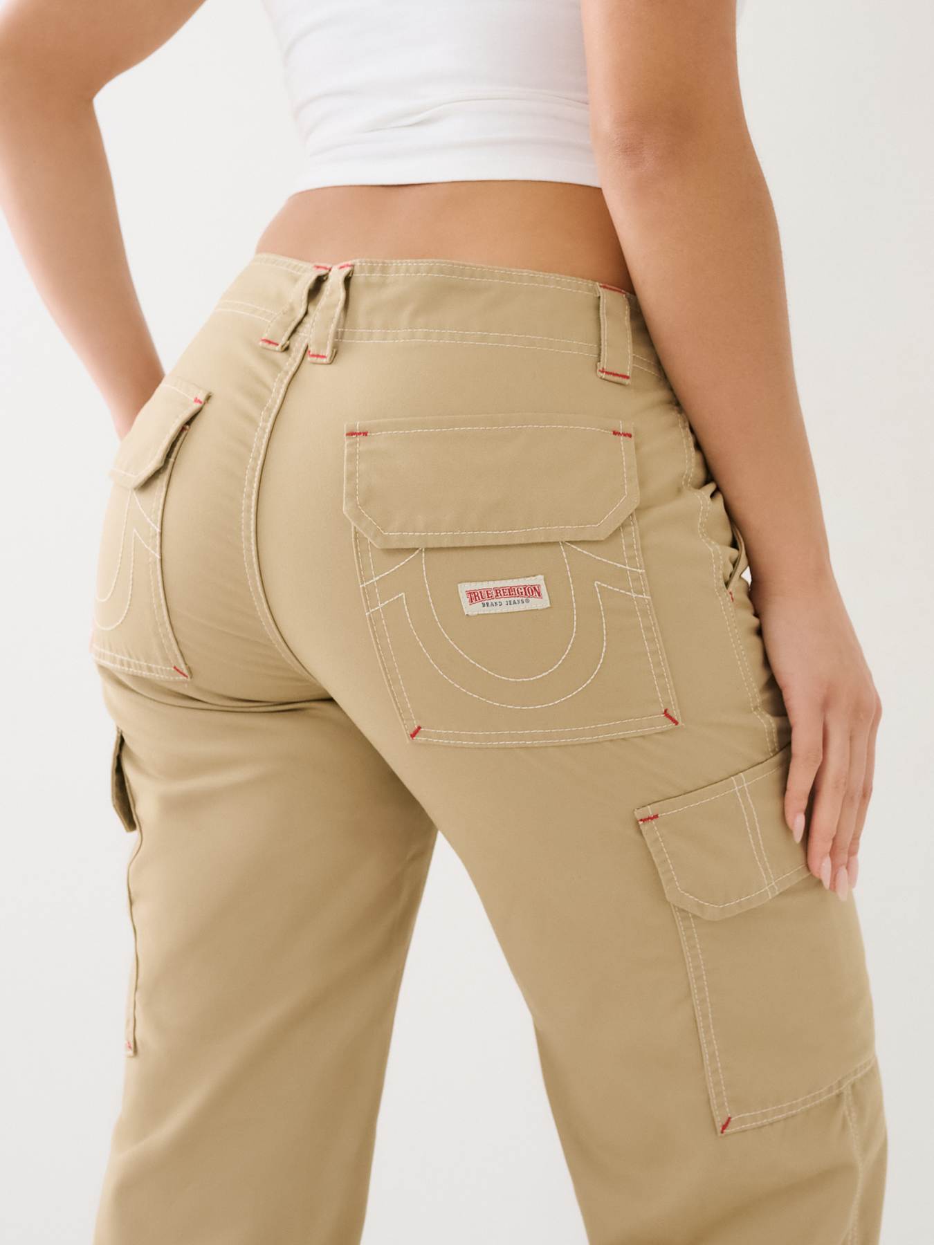 TRUE RELIGION MILITARY SINGLE NEEDLE CARGO PANT