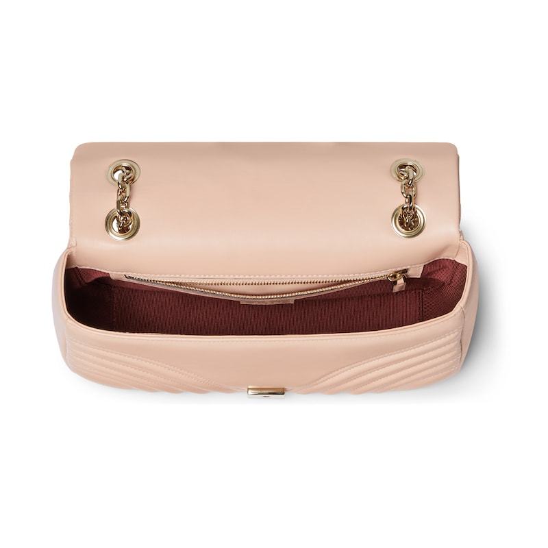 Gucci Gg Marmont Medium Shoulder Bag In Pink