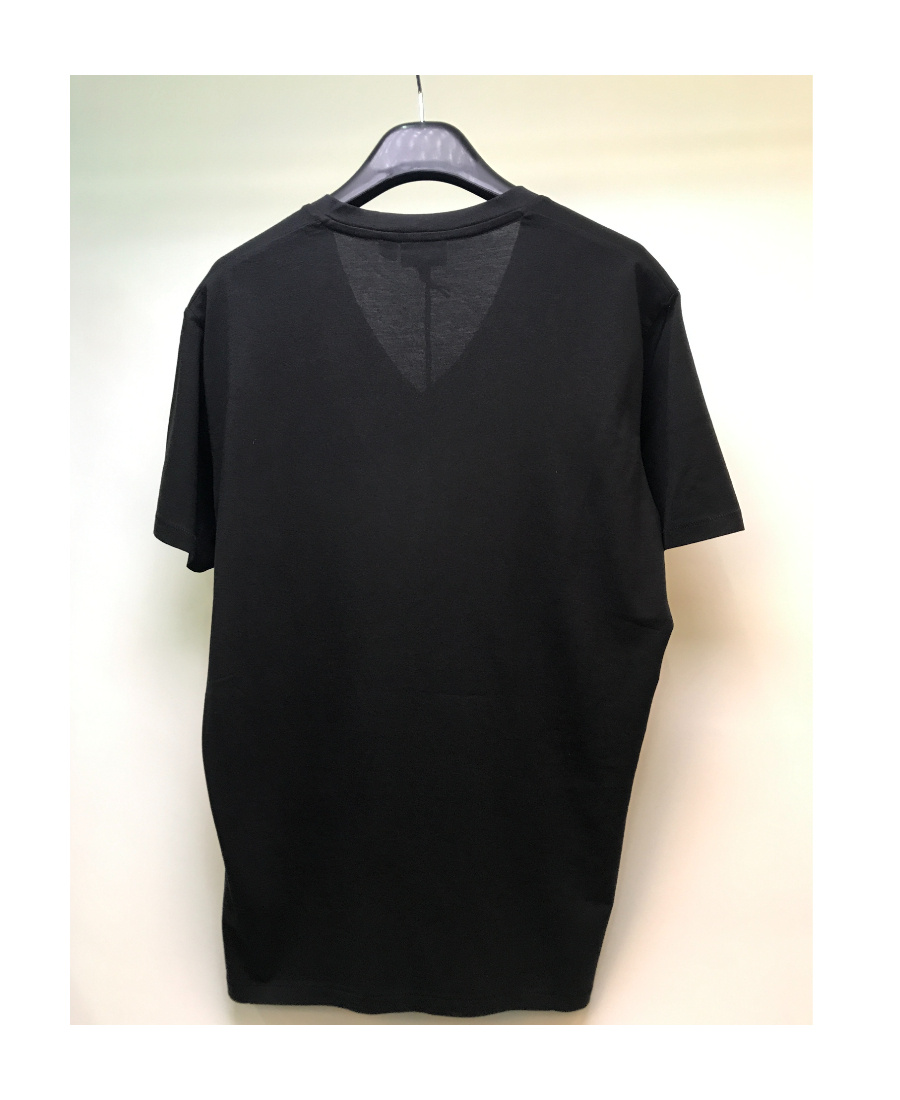 Just Cavalli Printed Short-sleeved T-shirt In Black