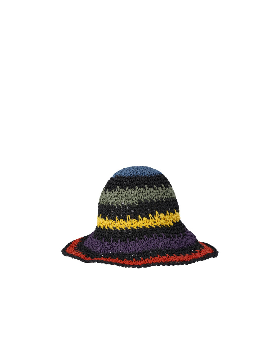Ruslan Baginskiy Straw Sun Hat In Black