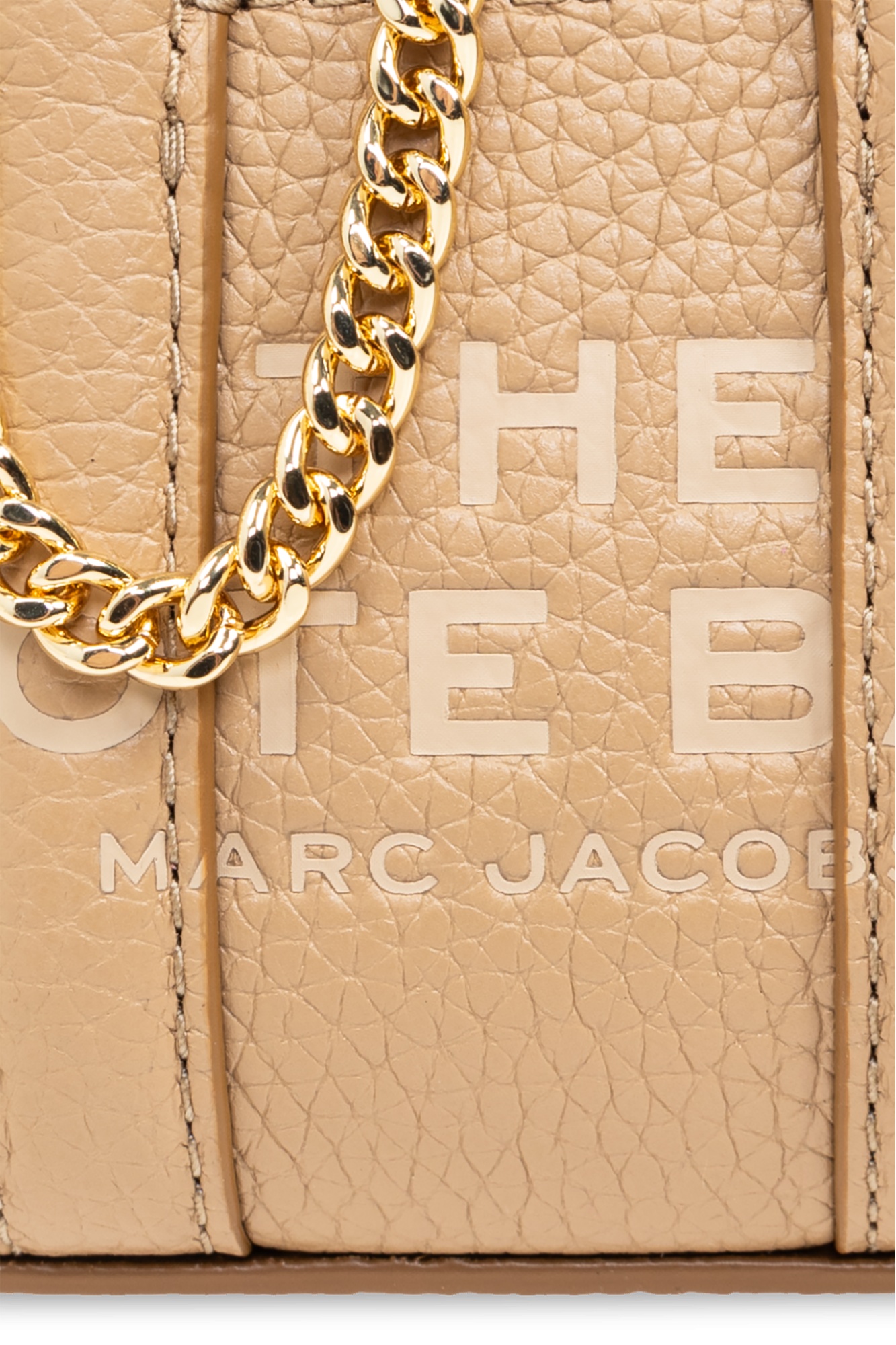 Marc Jacobs The Nano Chained Tote Bag In Nude