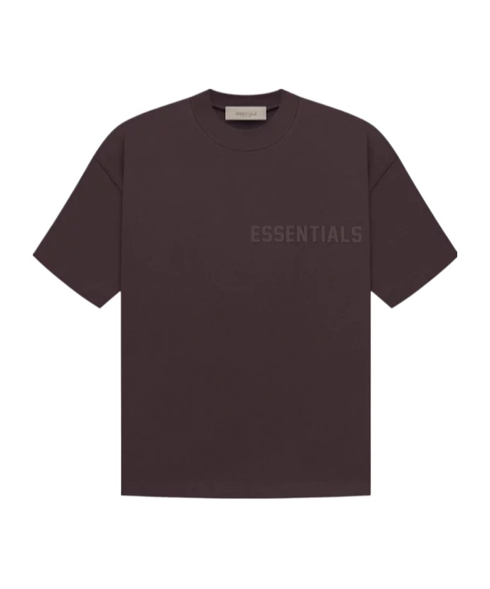Essentials Plain Jersey Short-sleeved T-shirt In Black