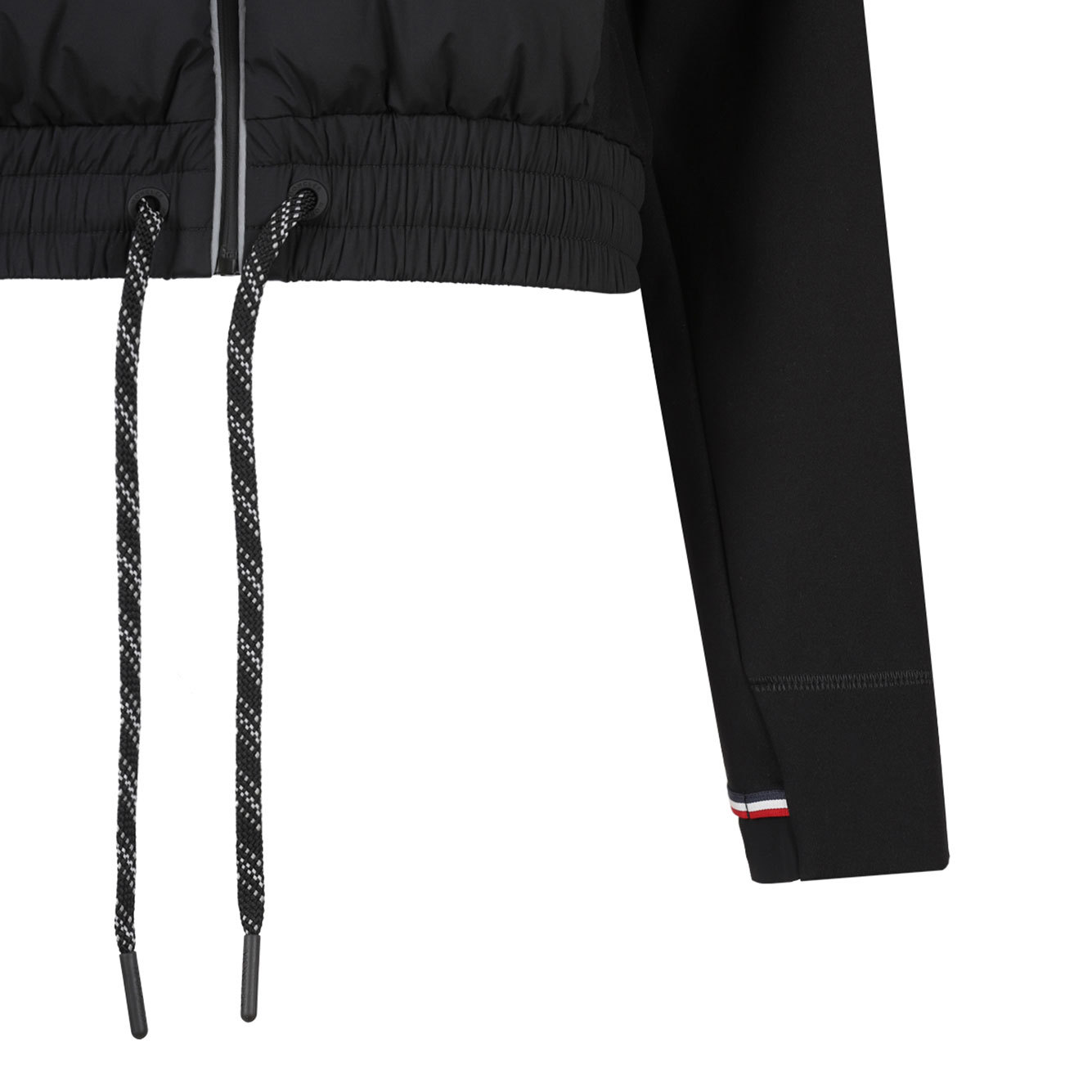 Shop Moncler Long-sleeved Jacket In Black