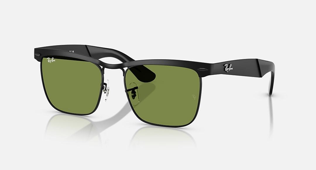 Ray Ban Square Sunglasses In Green