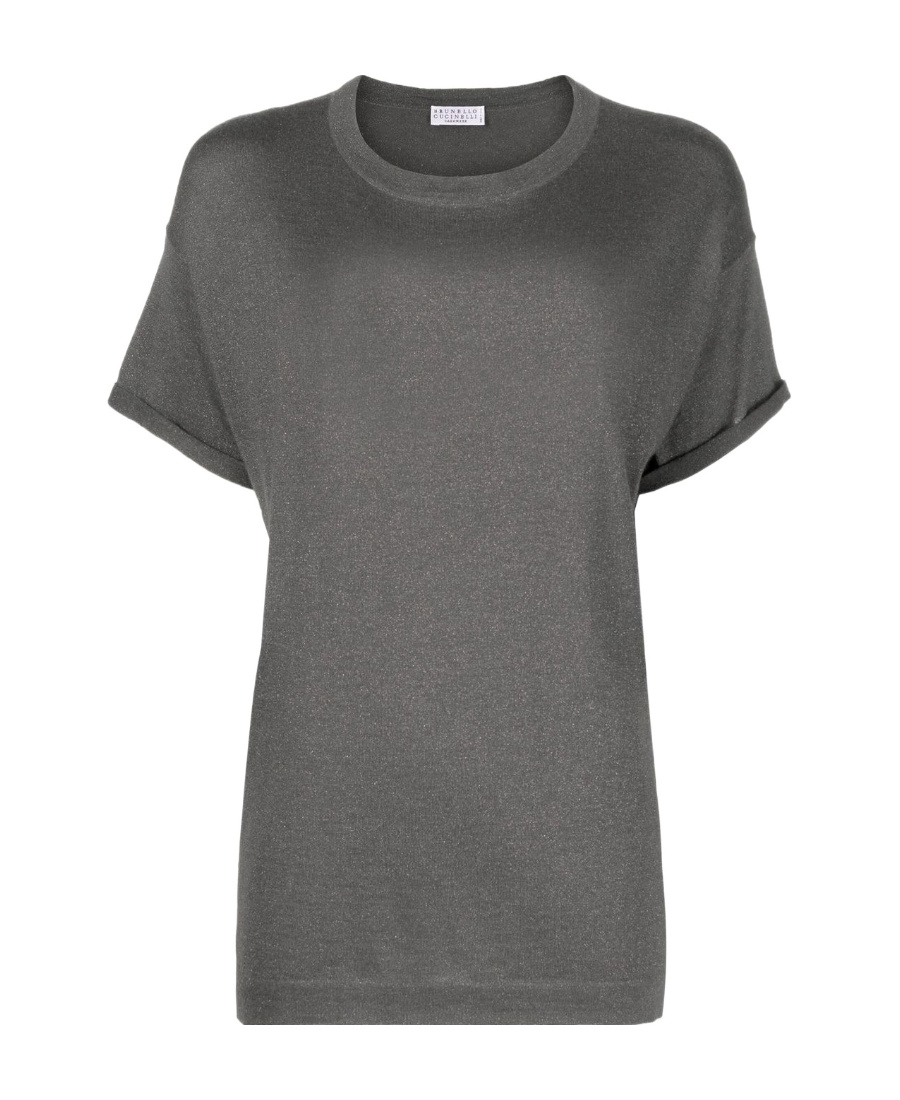 Brunello Cucinelli Round-neck Short-sleeve T-shirt