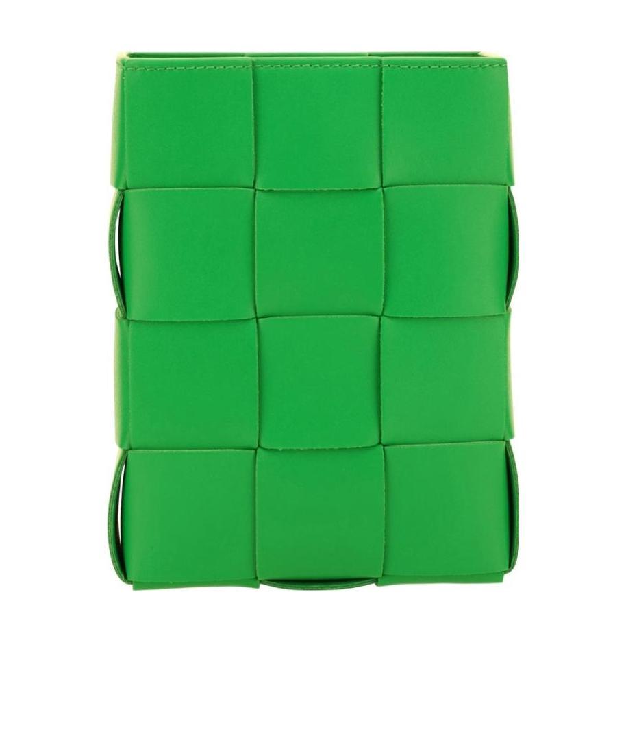 Bottega Veneta Mini Cassette Crossbody Bag In Green