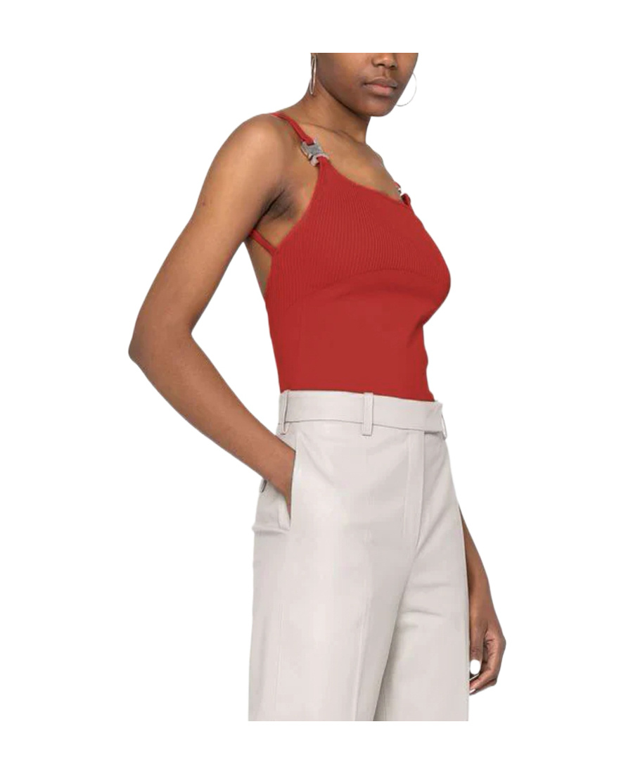 Alyx Rollercoaster Buckle-detail Camisole In Red