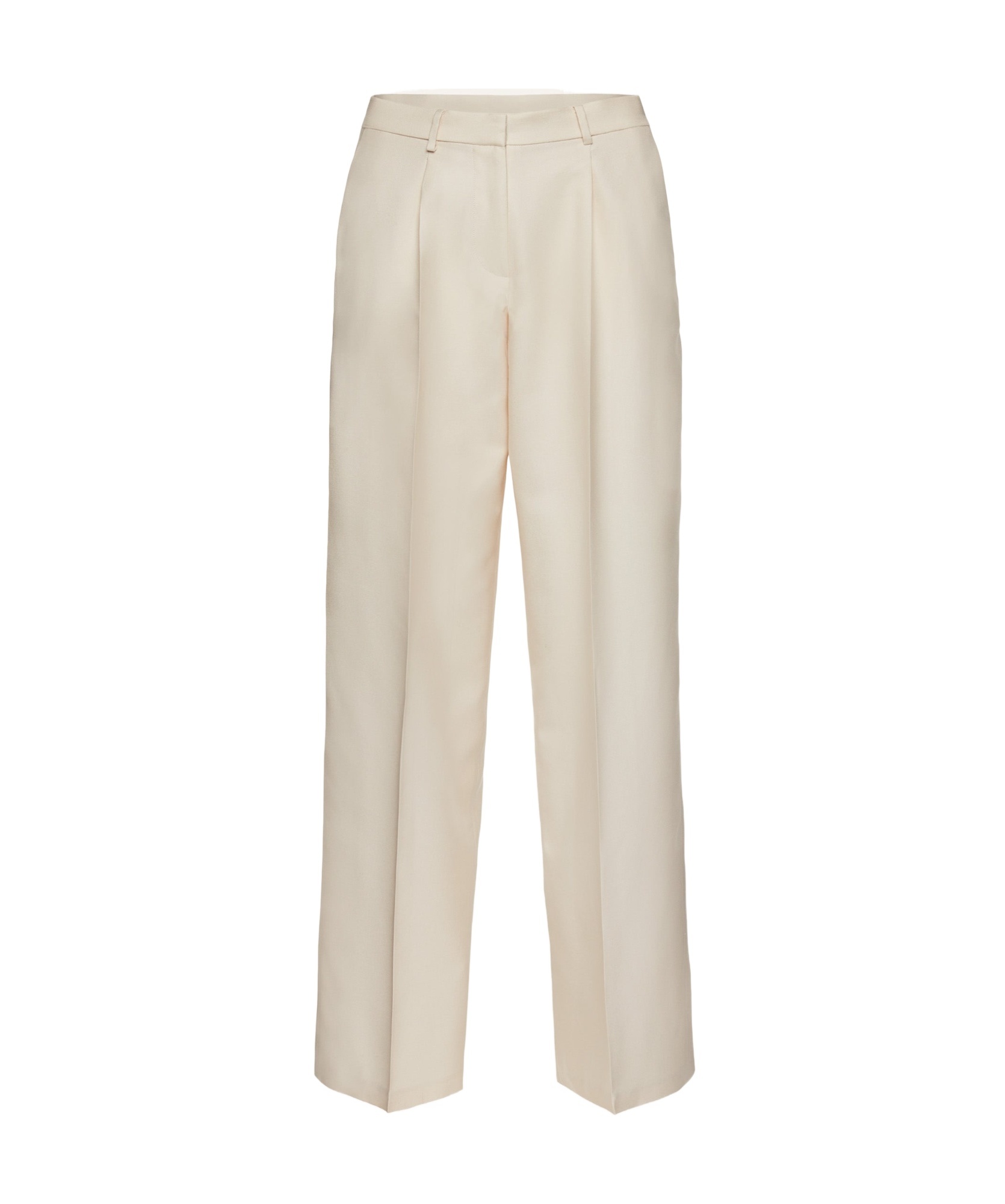 Magda Butrym Silk Wide-leg Pants In Neutral