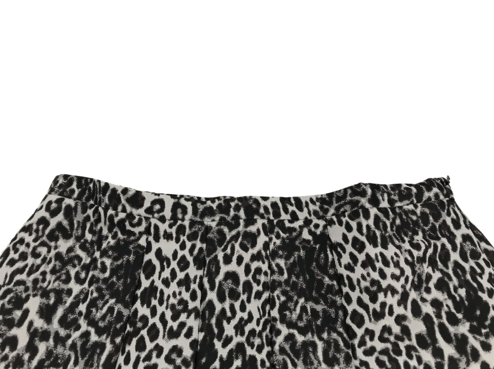 Max Mara Pleated Skirt In Black