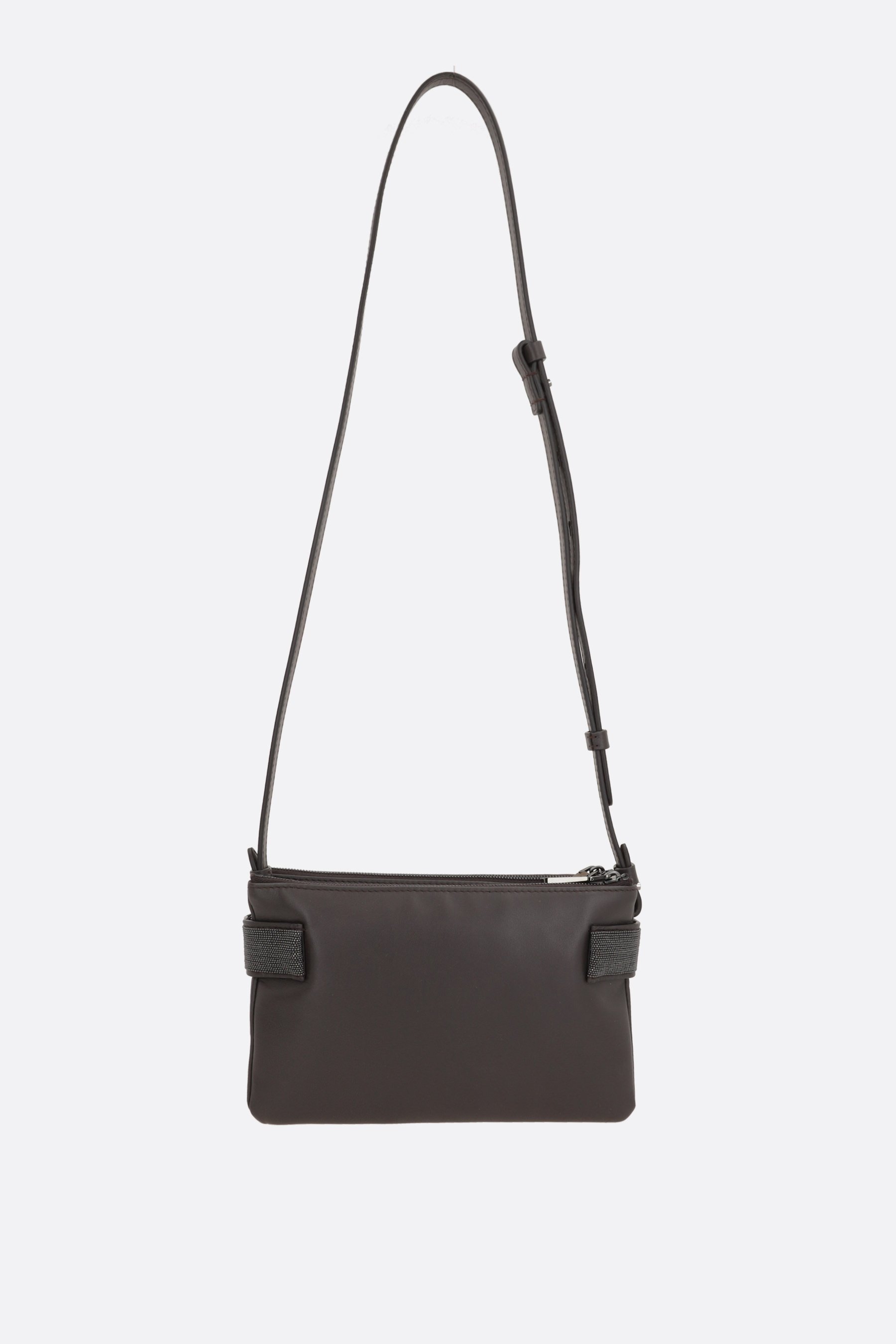 Brunello Cucinelli Essence Shoulder Bag In Brown