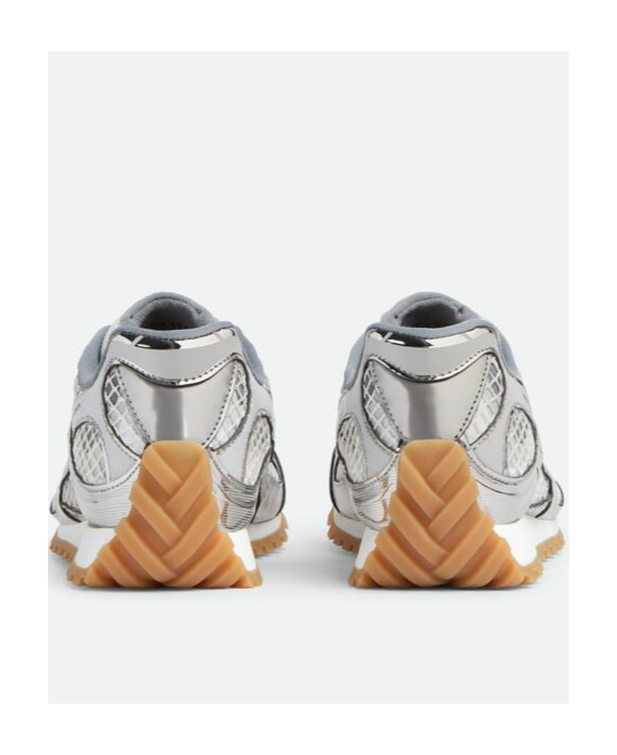 Shop Bottega Veneta Orbit Sneaker In White