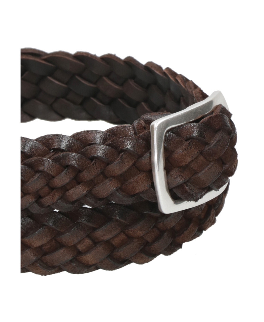 Orciani Braided Belt In Black