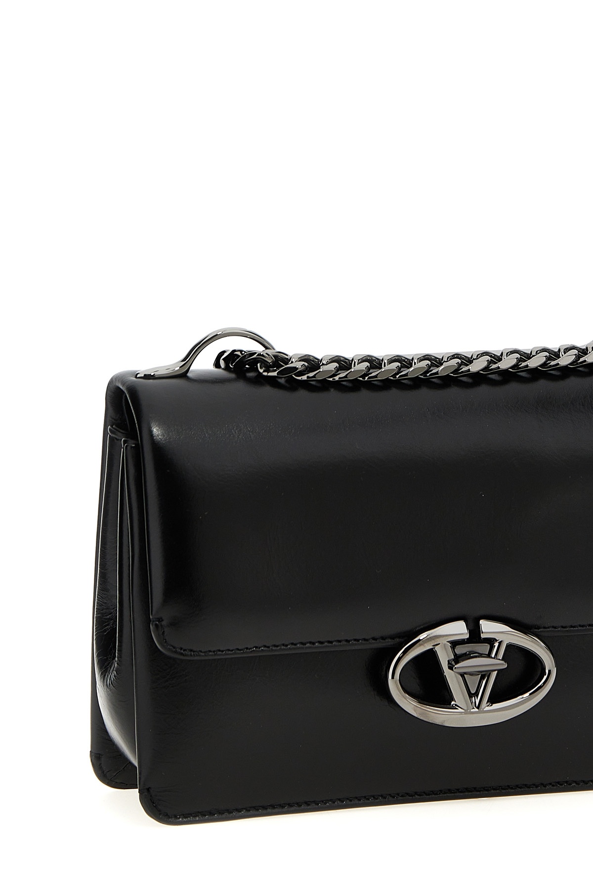 Valentino Small Sholder Bag | Chain 5w0b0q62iap 0no In Black