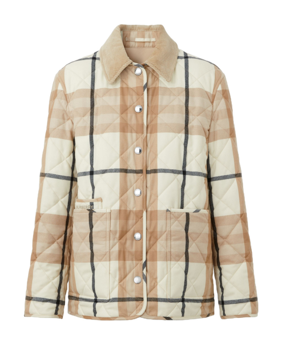 BURBERRY VINTAGE CHECK QUILTED JACKET