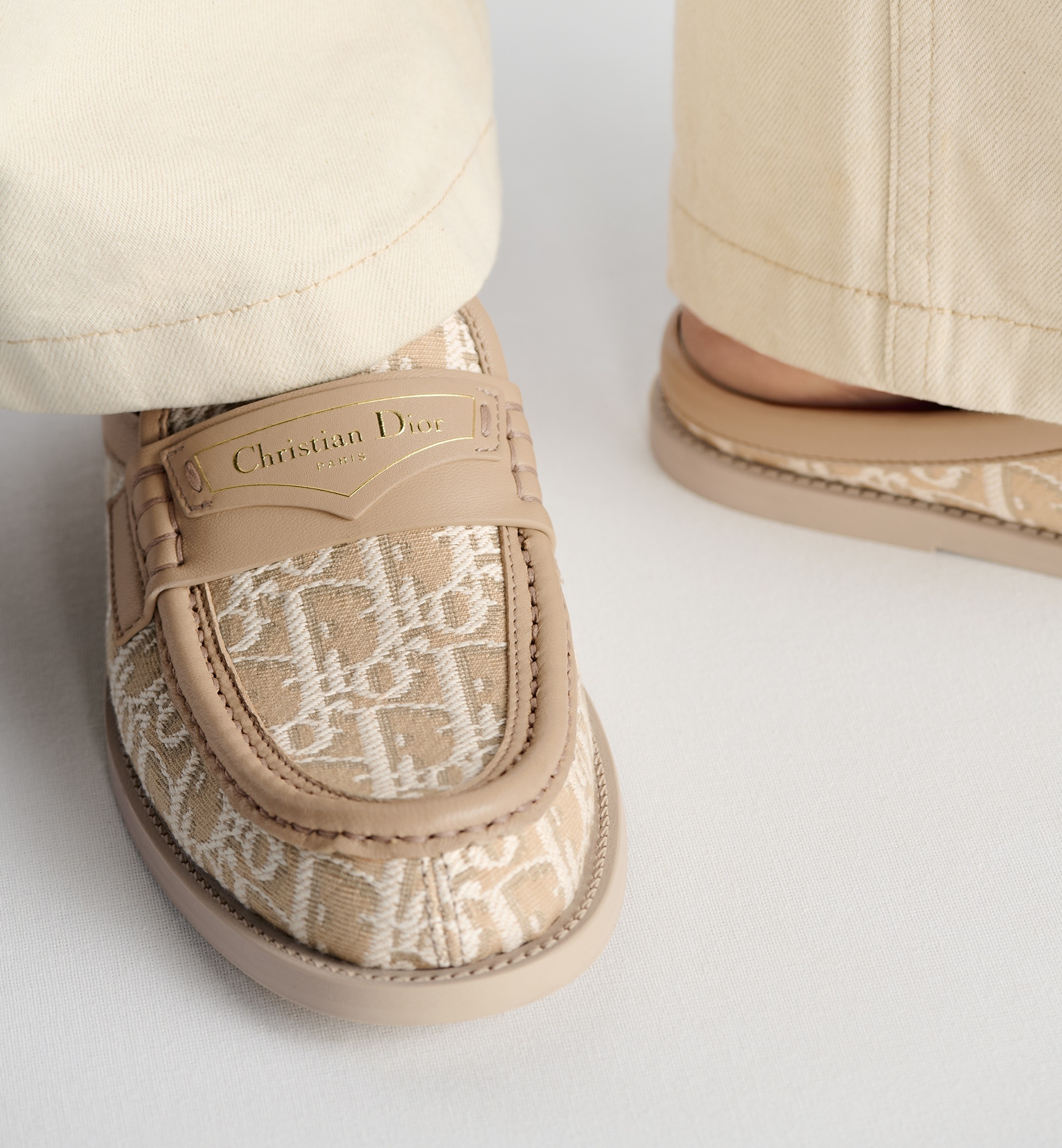 Dior Boy Mule In Nude