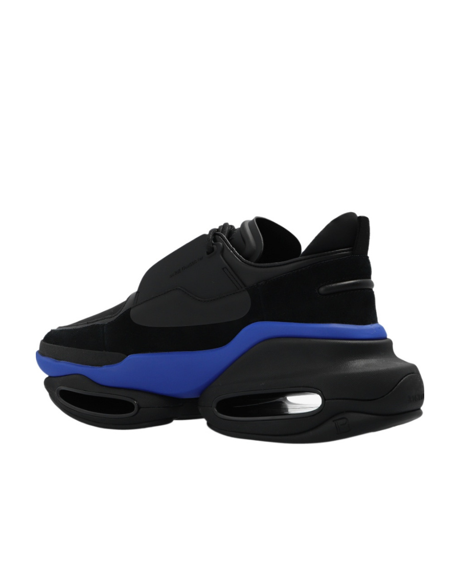Balmain B-bold Low-top Sneakers In Black