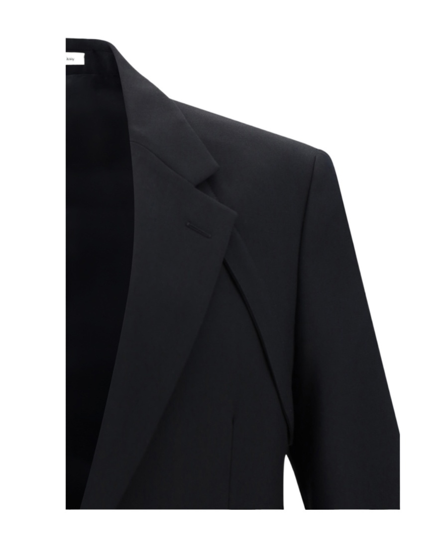 ALEXANDER MCQUEEN SINGLE-BREASTED TWILL BLAZER