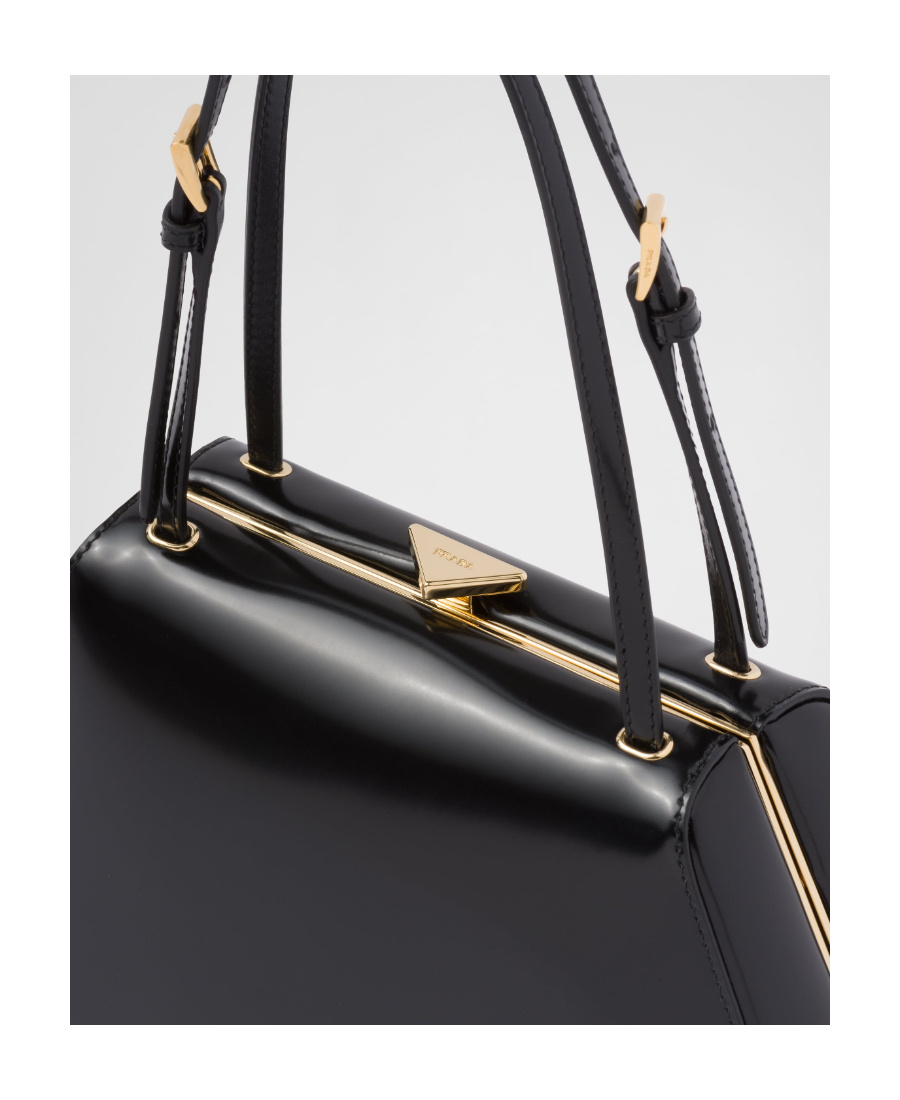 Prada Black Leather Handbag