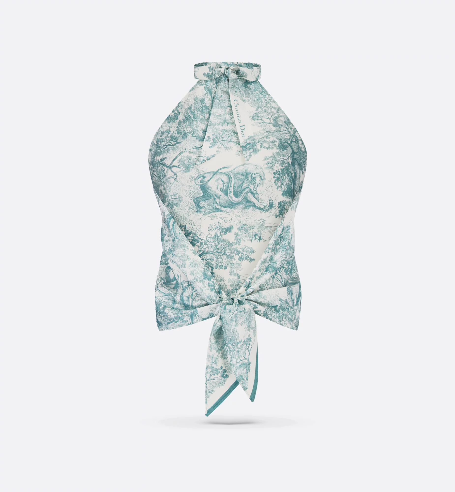 Dior Iviera Toiledejouysauvage Silktop In Green