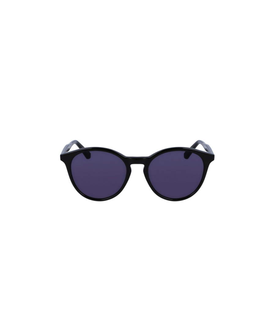Calvin Klein Round Sunglasses In Blue