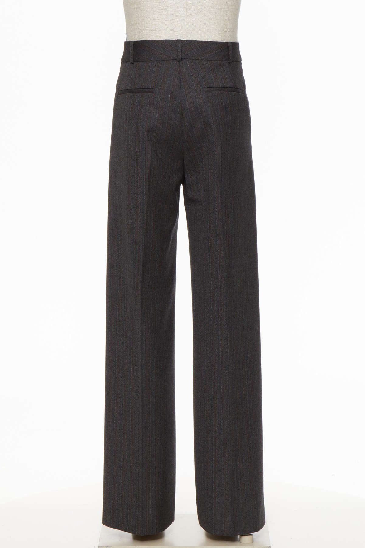 Valentino Waistband Loop Casual Pants In Black