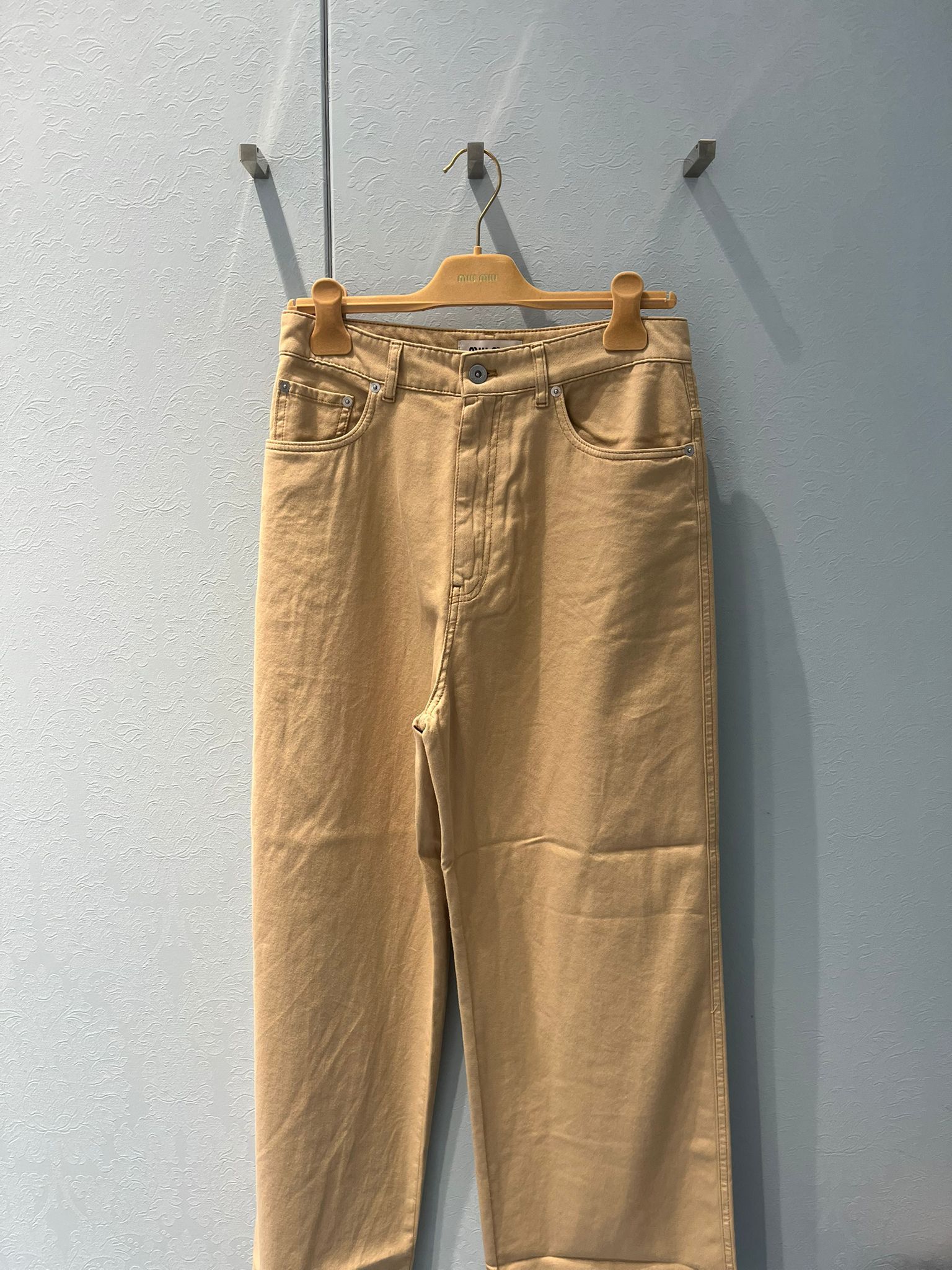 Miu Miu Jeans With Belt Loops
